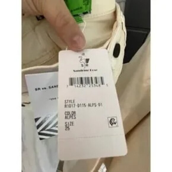 Free People X Sandrine Rose Super Flare Jeans 25 $210 NWT - Picture 4 of 7